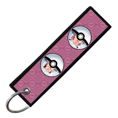 "CLEFAIRY POKEBALL EVO" CUSTOM KEY TAG