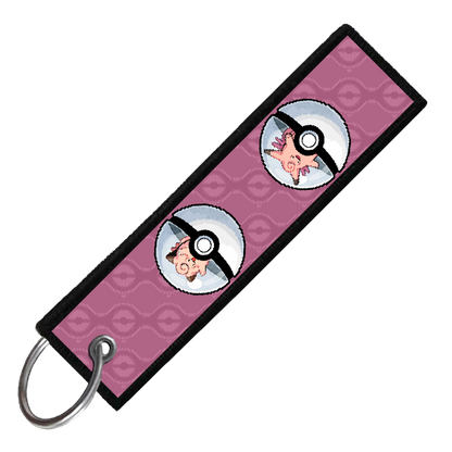 "CLEFAIRY POKEBALL EVO" CUSTOM KEY TAG