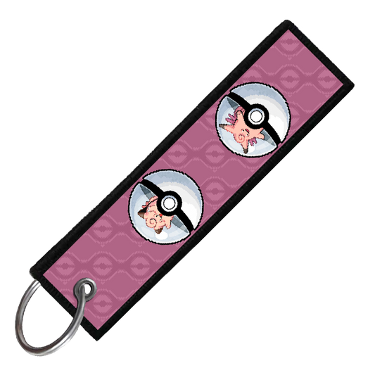 "CLEFAIRY POKEBALL EVO" CUSTOM KEY TAG