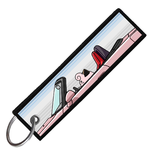"CLEFAIRY CRUISER" CUSTOM KEY TAG