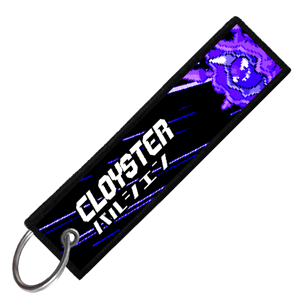 "JAPANESE CLOYSTER" CUSTOM KEY TAG