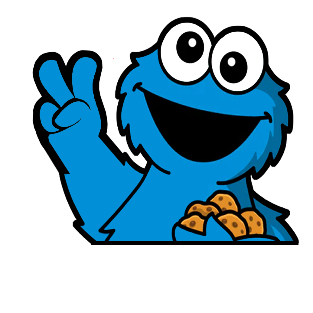 "COOKIE MONSTER" WINDOW PEEKER