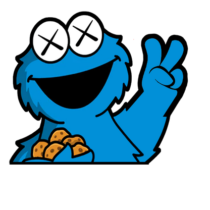 "COOKIE MONSTER" WINDOW PEEKER