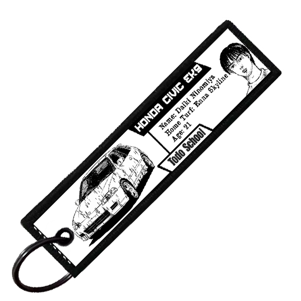 "DAIKI DRIVER STATS" CUSTOM KEY TAG