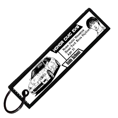 "DAIKI DRIVER STATS" CUSTOM KEY TAG