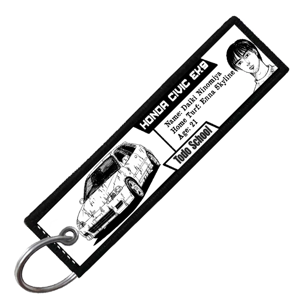 "DAIKI DRIVER STATS" CUSTOM KEY TAG