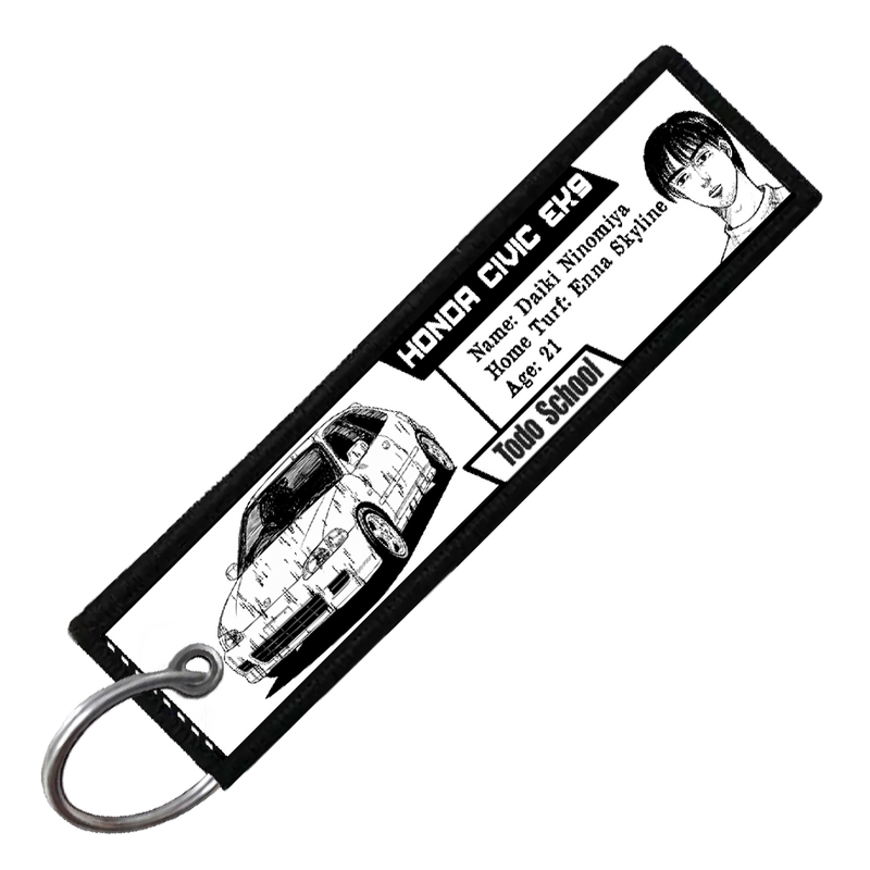"DAIKI DRIVER STATS" CUSTOM KEY TAG