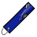 "DARK BLUE MIATA SIDE PROFILE" CUSTOM KEY TAG