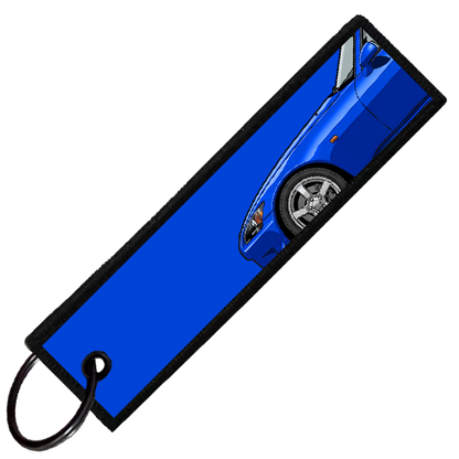 "DARK BLUE S2000 SIDE PROFILE" CUSTOM KEY TAG