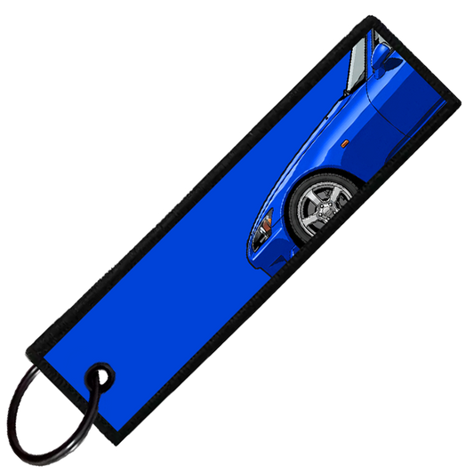 "DARK BLUE S2000 SIDE PROFILE" CUSTOM KEY TAG