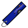"DARK BLUE MIATA SIDE PROFILE" CUSTOM KEY TAG