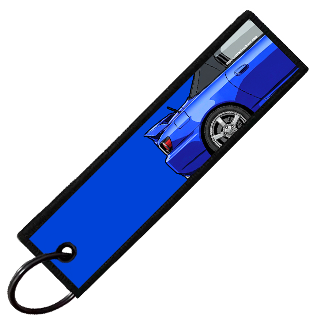 "DARK BLUE S2000 SIDE PROFILE" CUSTOM KEY TAG