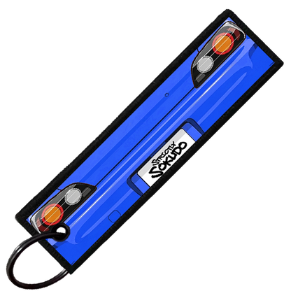 "DARK BLUE S2000 PORTRAIT" CUSTOM KEY TAG