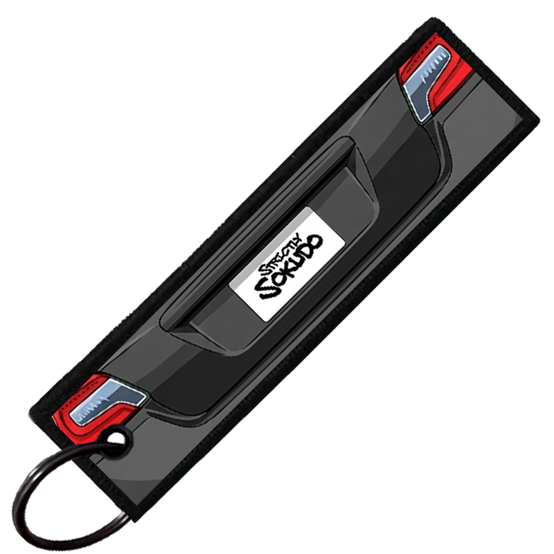"DARK GREY WRX STI PORTRAITS" CUSTOM KEY TAG