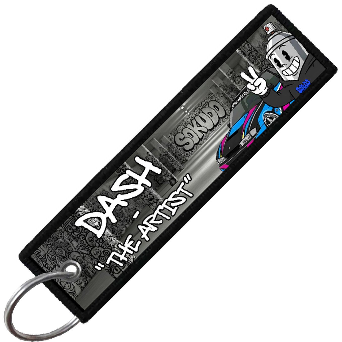 "DASH PROFILE CARD" CUSTOM KEY TAG