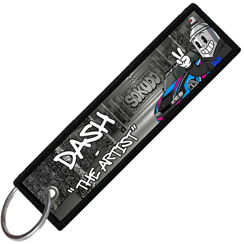 "DASH PROFILE CARD" CUSTOM KEY TAG
