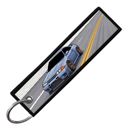 "DAYTONA SPEEDYWAY 8-BIT TRACK" CUSTOM KEY TAG