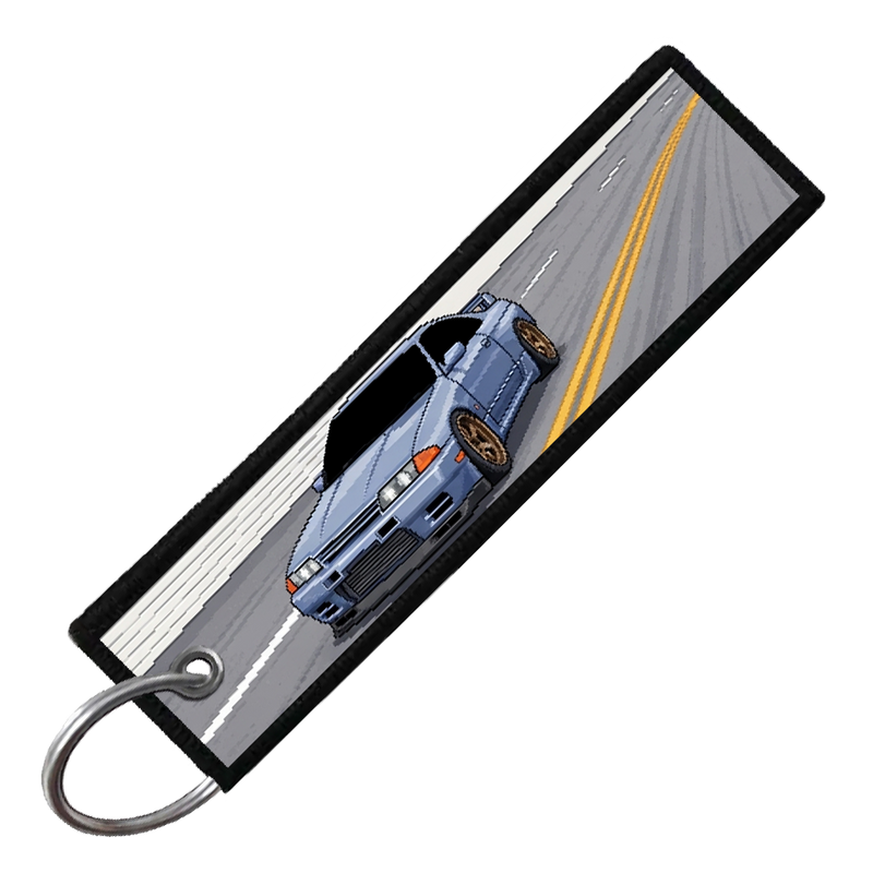 "DAYTONA SPEEDYWAY 8-BIT TRACK" CUSTOM KEY TAG