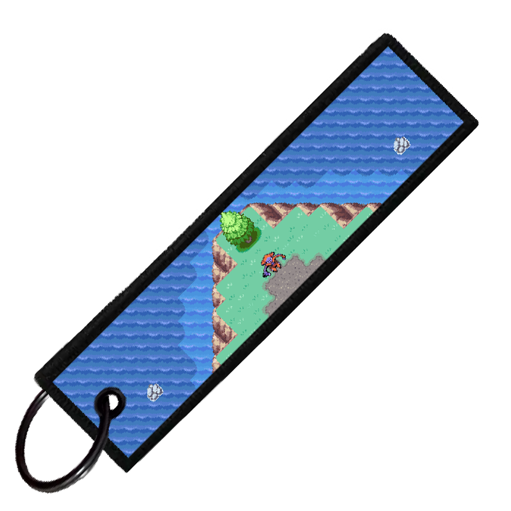 "DEOXYS SPAWN" CUSTOM KEY TAG