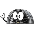 "DIAMOND BLACK LM" BBS WINDOW PEEKER