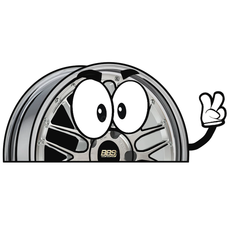 "DIAMOND SILVER LM" BBS WINDOW PEEKER