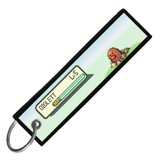 "DIGLETT BATTLE ENCOUNTER" CUSTOM KEY TAG