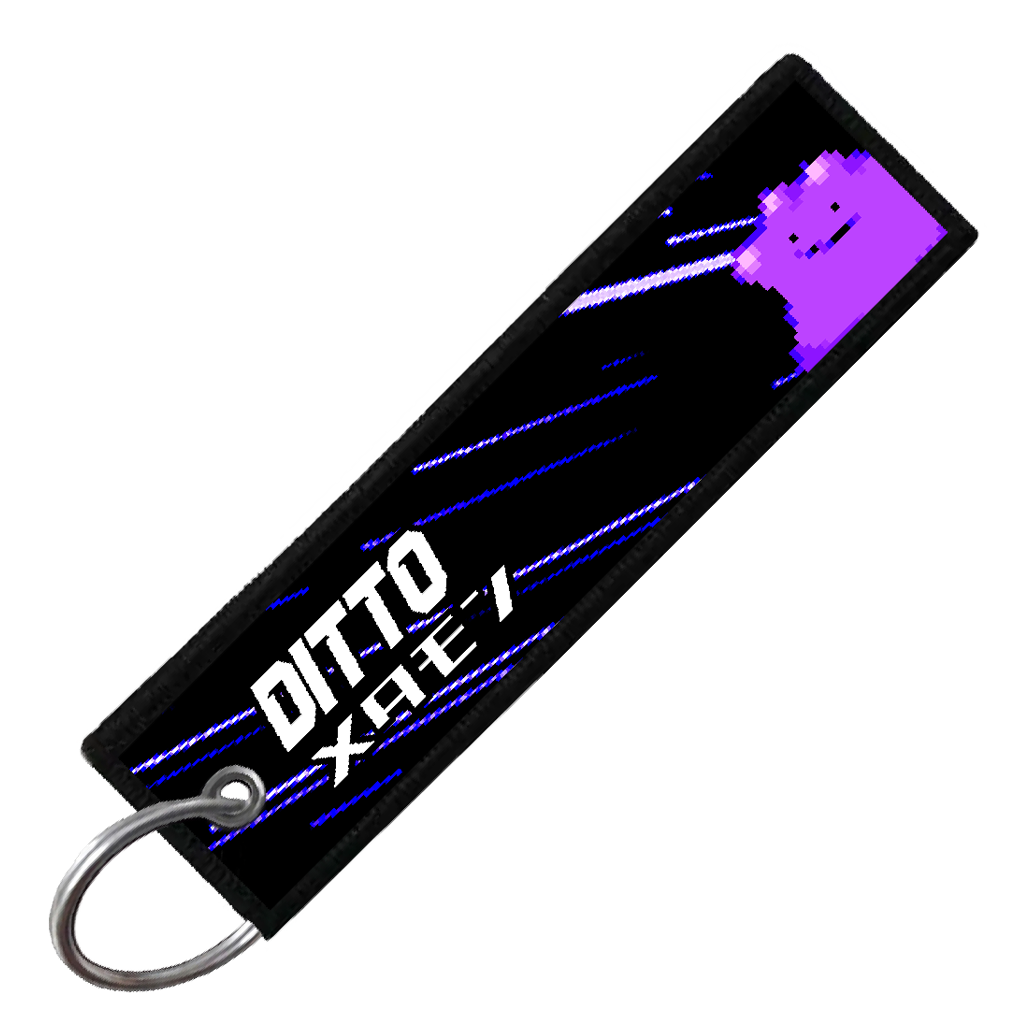 "JAPANESE DITTO" CUSTOM KEY TAG