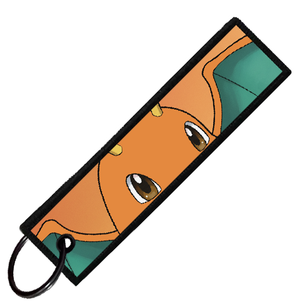 "DRAGONITE PORTRAITS" CUSTOM KEY TAG