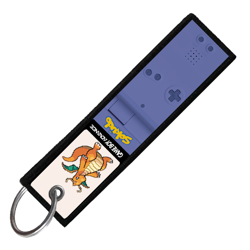 "DRAGONITE GAMEBOY" CUSTOM KEY TAG
