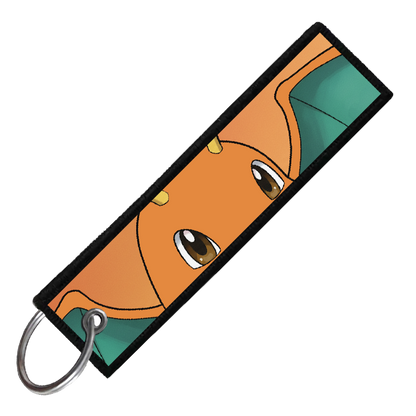 "DRAGONITE PORTRAITS" CUSTOM KEY TAG