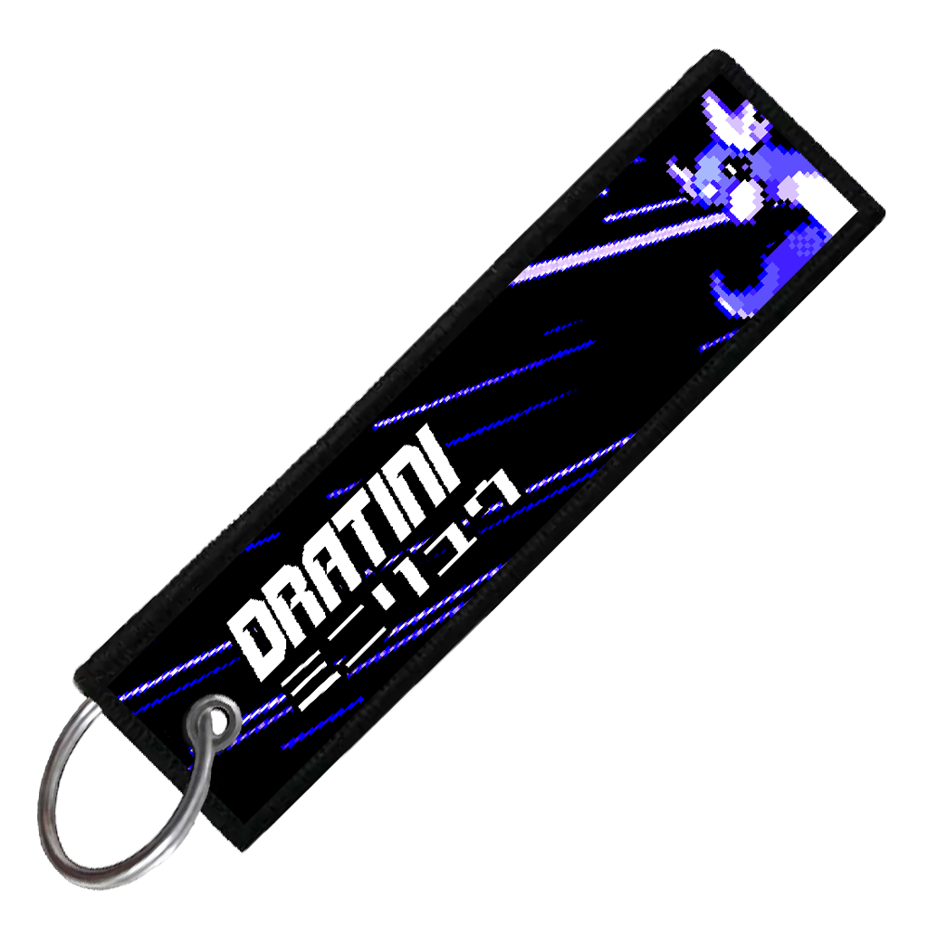 "JAPANESE DRATINI" CUSTOM KEY TAG