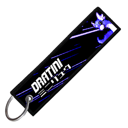 "JAPANESE DRATINI" CUSTOM KEY TAG
