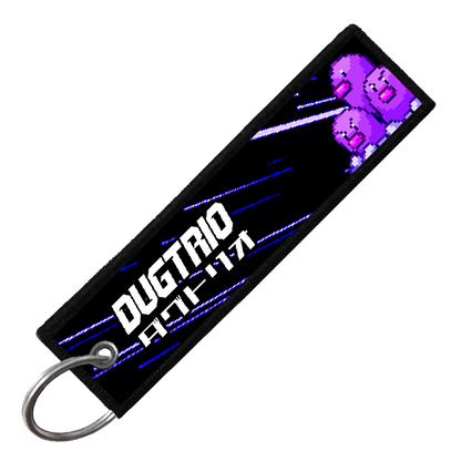 "JAPANESE DUGTRIO" CUSTOM KEY TAG