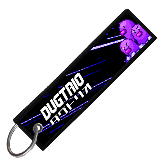 "JAPANESE DUGTRIO" CUSTOM KEY TAG
