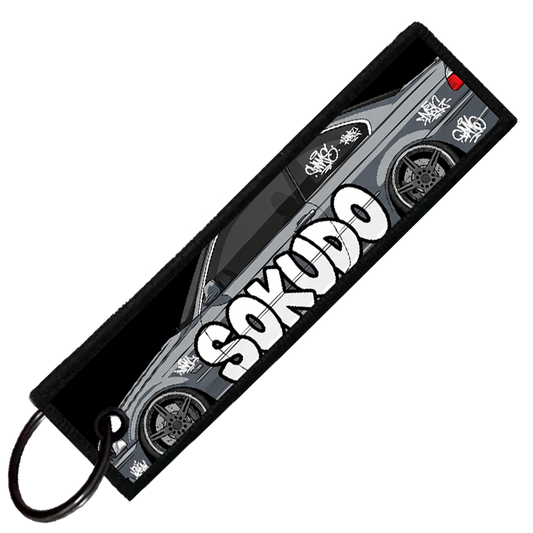 "BMW E46 GRAFFITI GARAGE" Custom Key Tag