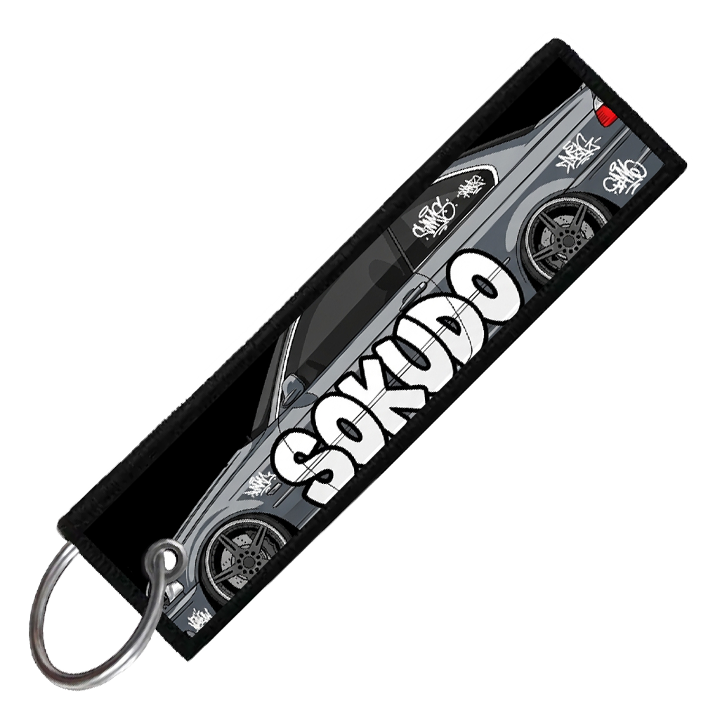 "BMW E46 GRAFFITI GARAGE" Custom Key Tag