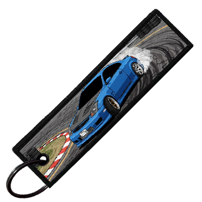 "EBISU CIRCUIT 8-BIT DRIFTERS" CUSTOM KEY TAG