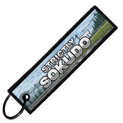 "EBISU CIRCUIT 8-BIT DRIFTERS" CUSTOM KEY TAG