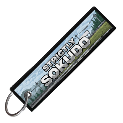 "EBISU CIRCUIT 8-BIT DRIFTERS" CUSTOM KEY TAG