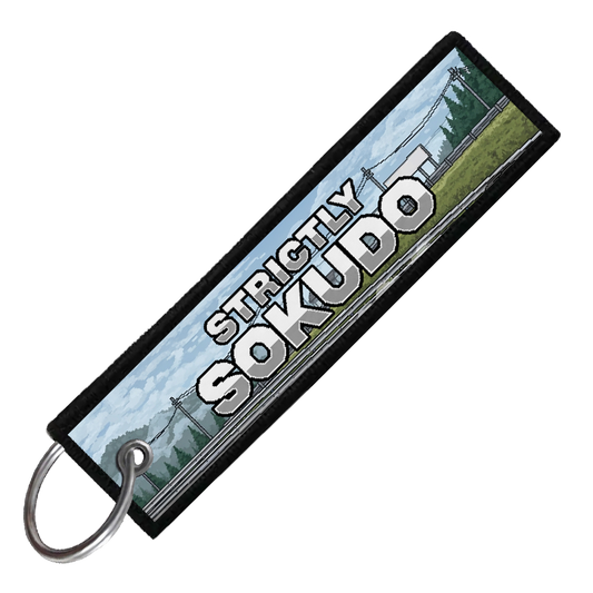 "EBISU CIRCUIT 8-BIT DRIFTERS" CUSTOM KEY TAG