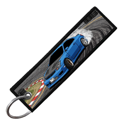 "EBISU CIRCUIT 8-BIT DRIFTERS" CUSTOM KEY TAG