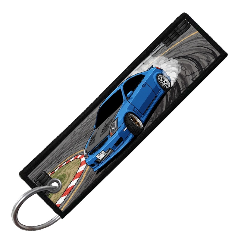 "EBISU CIRCUIT 8-BIT DRIFTERS" CUSTOM KEY TAG