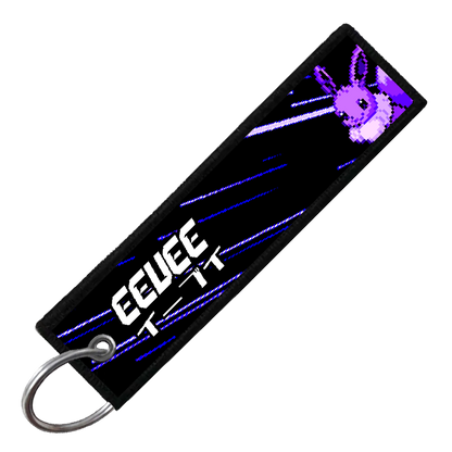 "JAPANESE EEVEE" CUSTOM KEY TAG