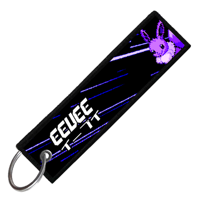 "JAPANESE EEVEE" CUSTOM KEY TAG