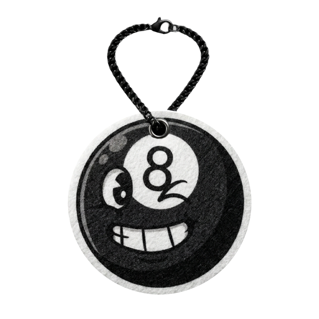 EIGHTY HEAD Air Freshener — Front