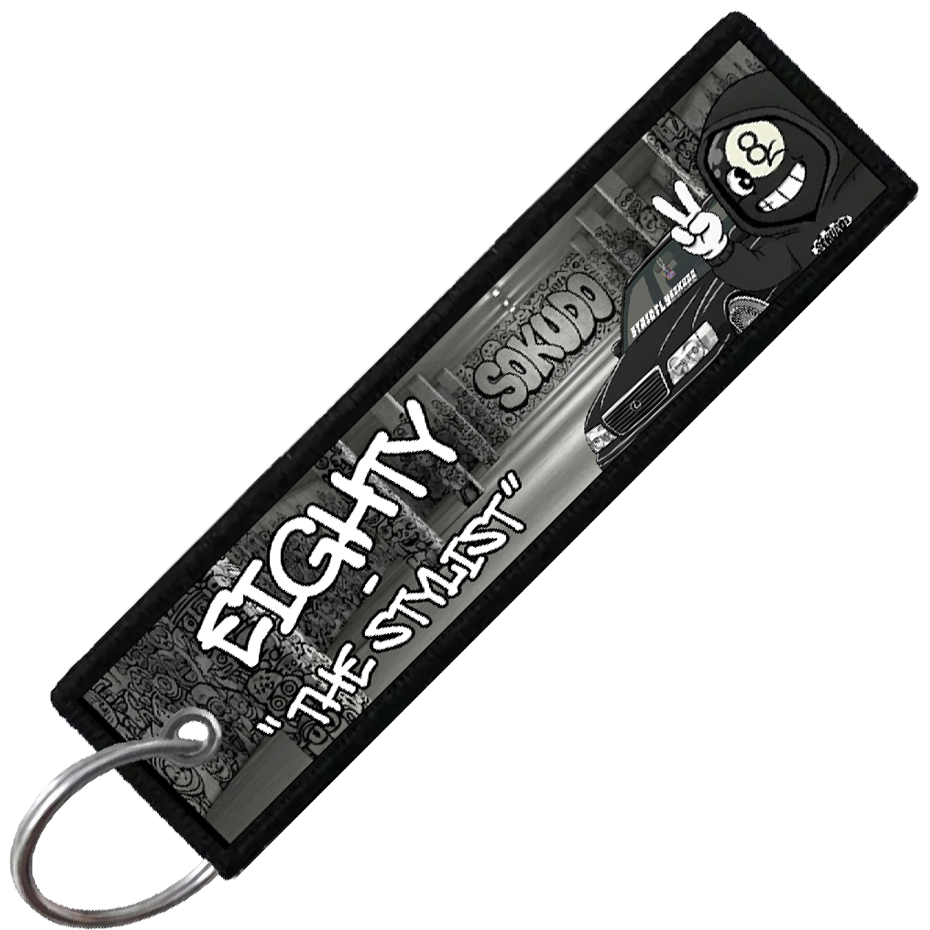 "EIGHTY PROFILE CARD" CUSTOM KEY TAG