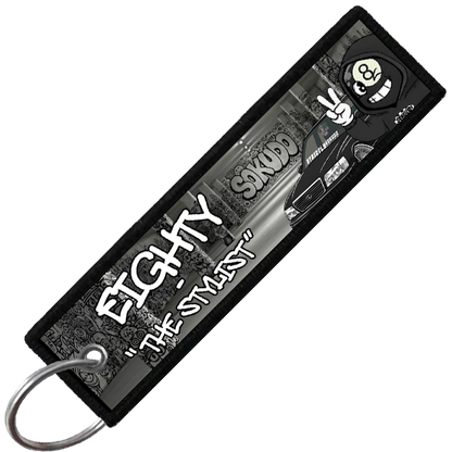 "EIGHTY PROFILE CARD" CUSTOM KEY TAG