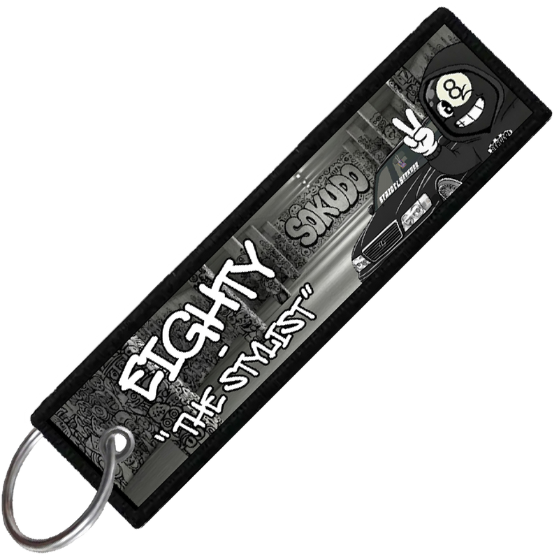 "EIGHTY PROFILE CARD" CUSTOM KEY TAG