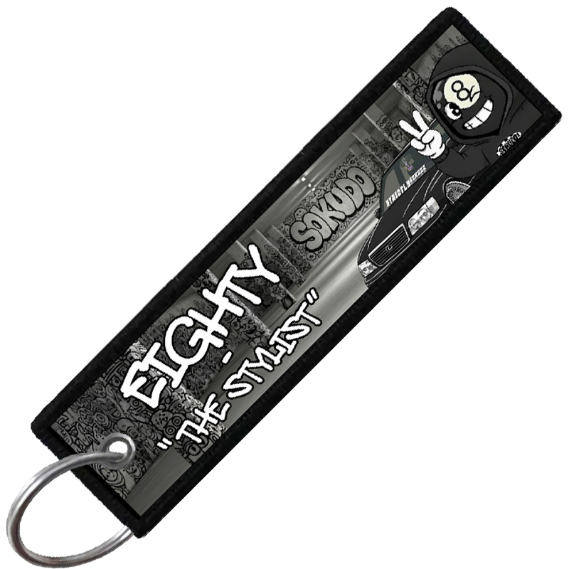 "EIGHTY PROFILE CARD" CUSTOM KEY TAG