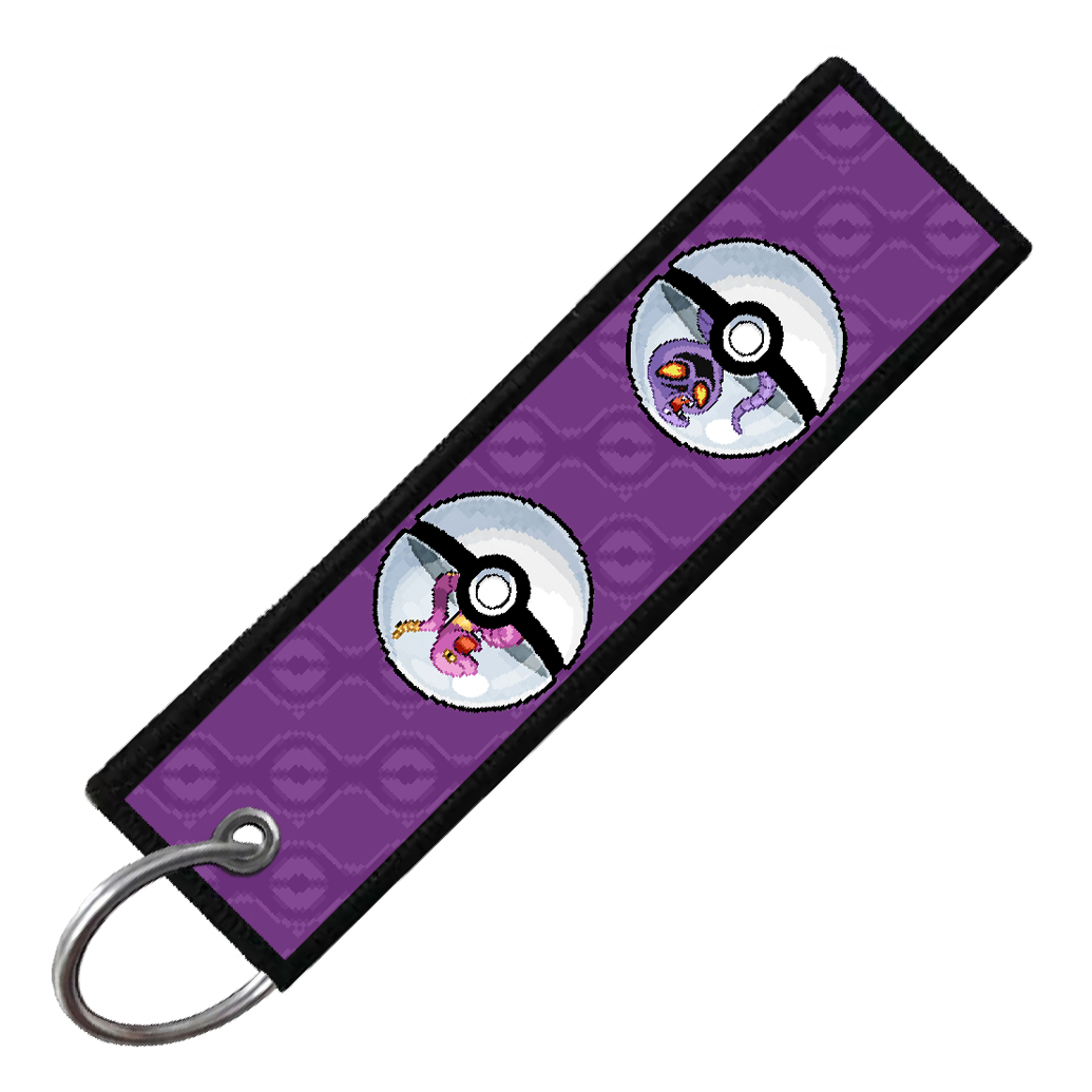 "EKANS POKEBALL EVO" CUSTOM KEY TAG